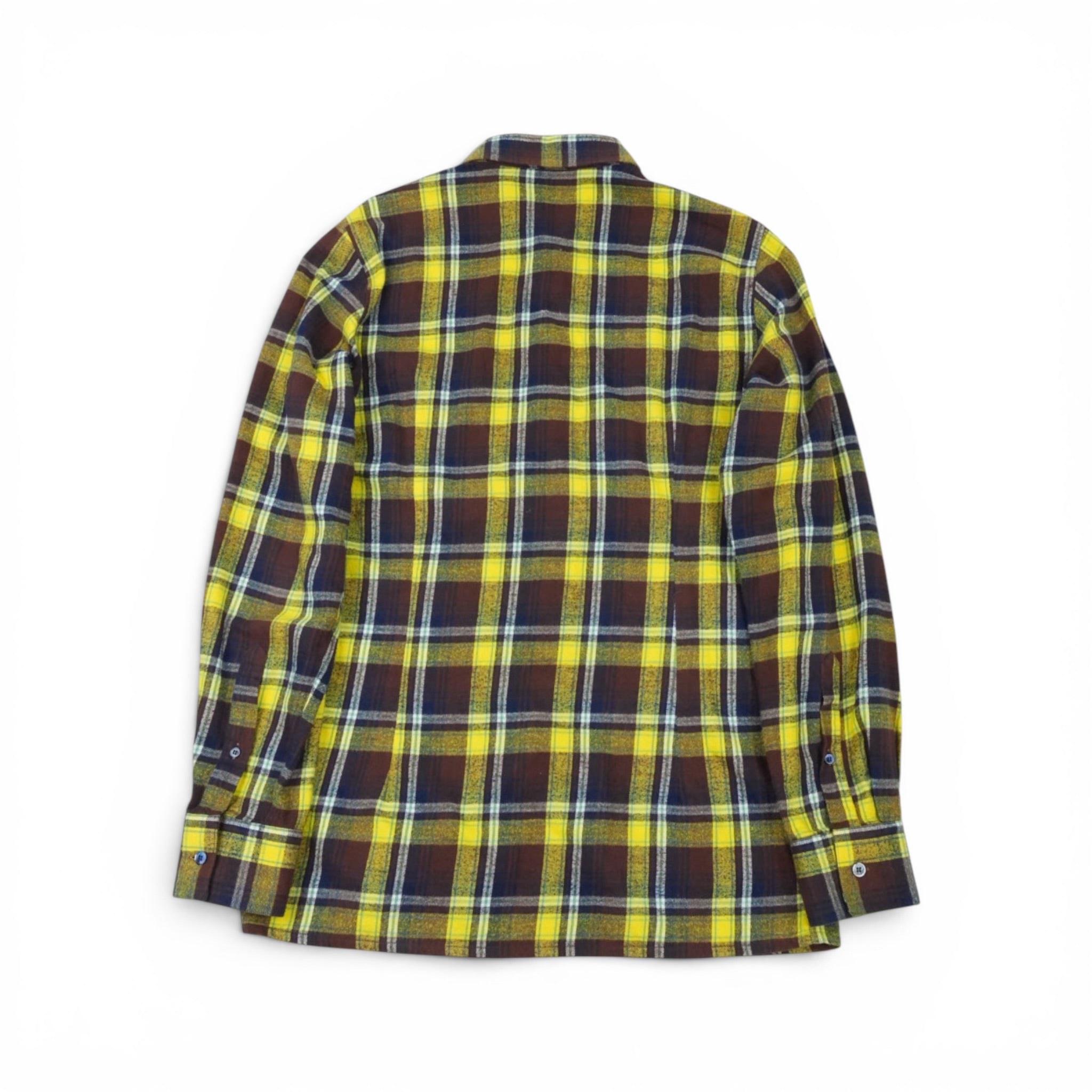 Raf Simons x Sterling Ruby FW14 plaid shirt