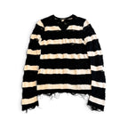 Junya Watanabe SS10 Grunge Striped Longsleeve