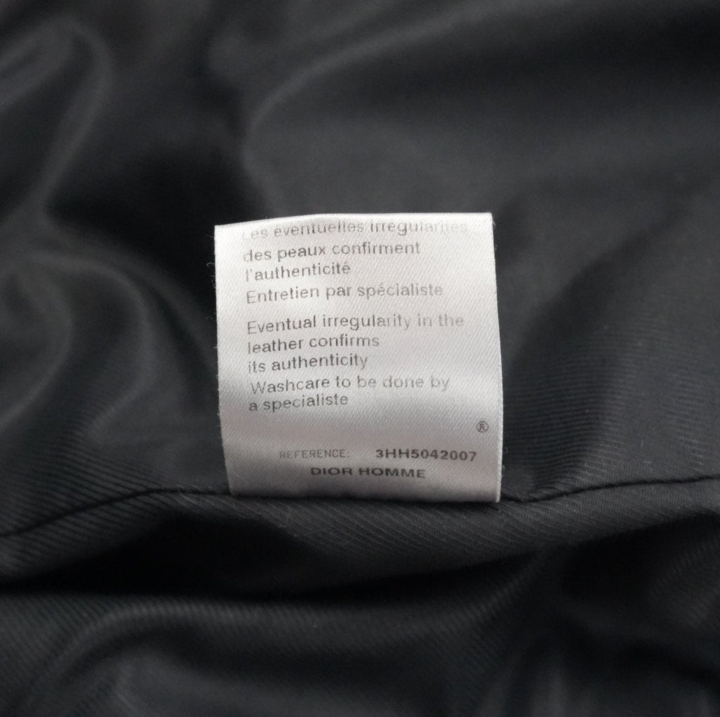 Dior AW03 Luster quilted leather coat