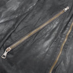 Maison Martin Margiela SS03 waxed 5 zip jacket