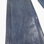Dior AW07 waxed green “luster” denim