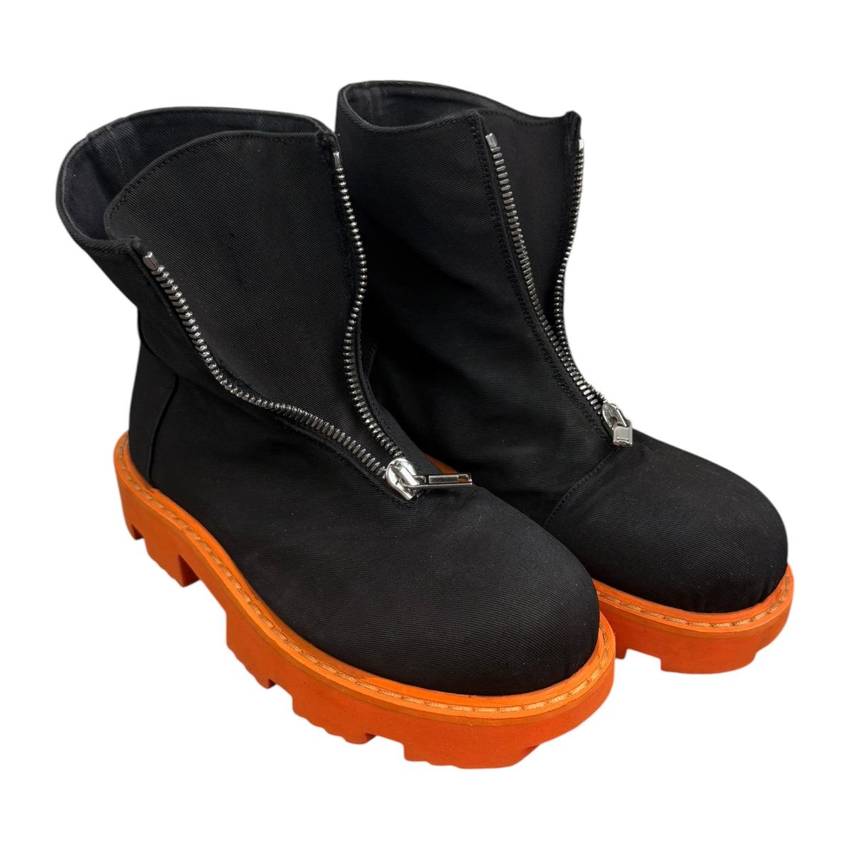 Rick Owens Front Zipper Megatooth Boots