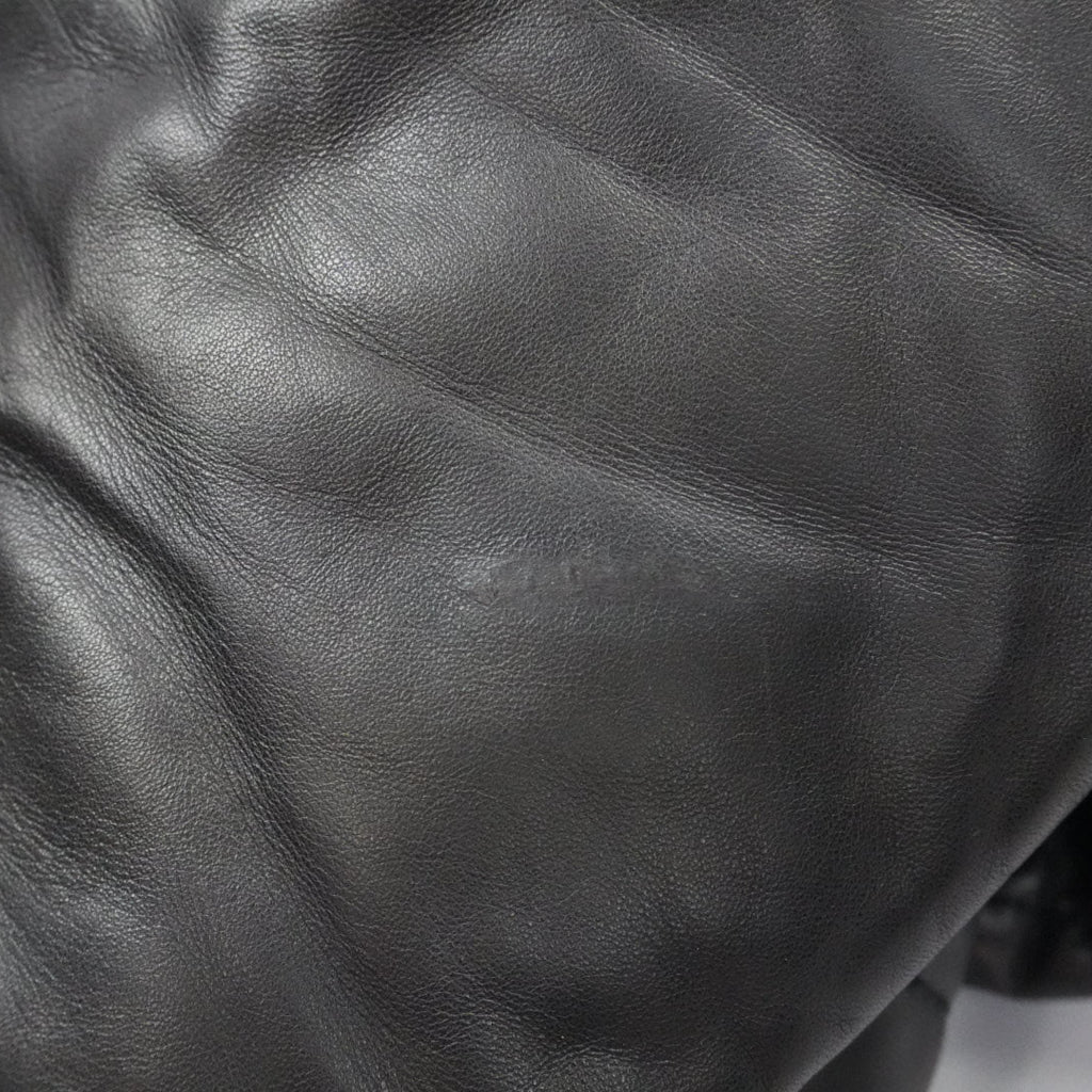 Dior AW03 Luster quilted leather coat