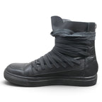 Kris Van Assche black multilaces