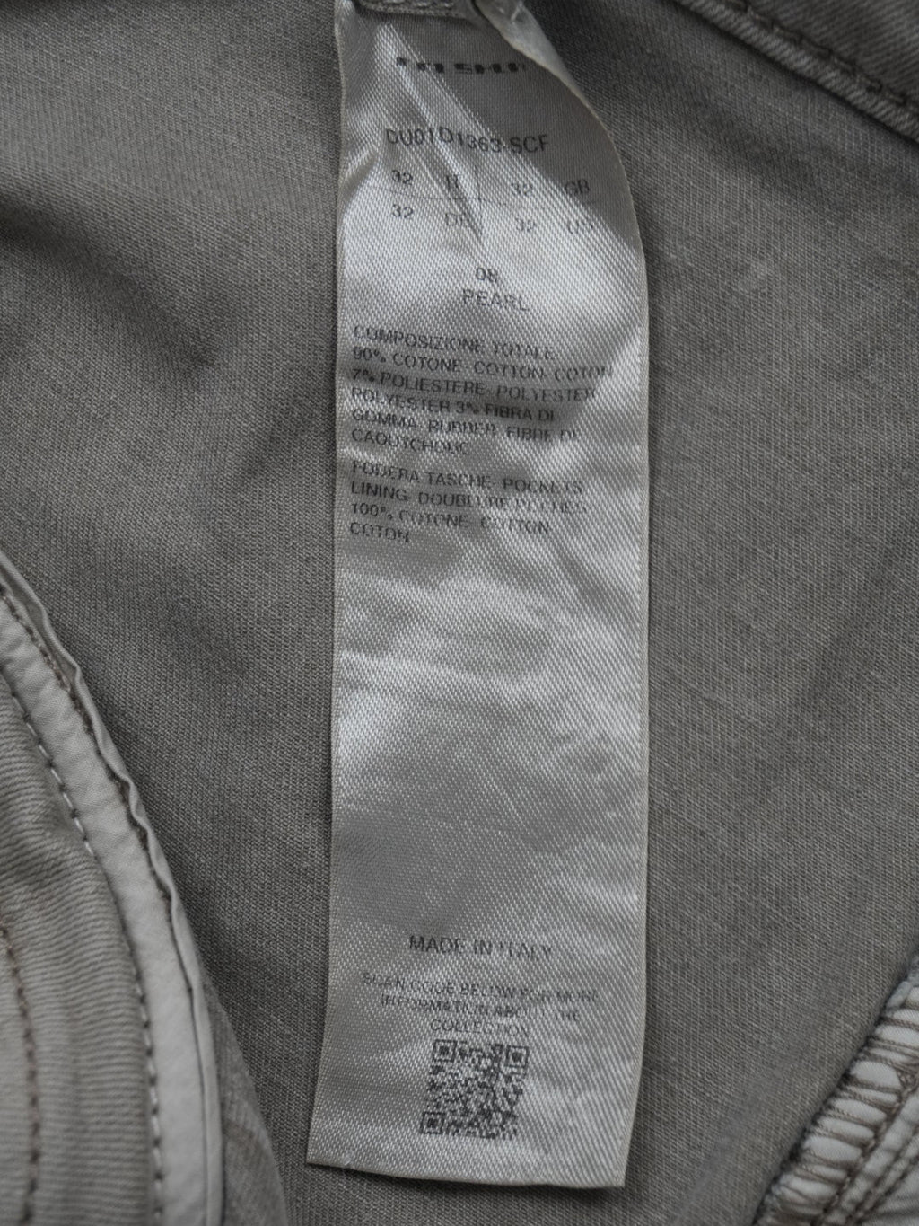 Rick Owens SS24 Lido waxed bolan banana cut denim