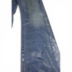 Dior AW07 waxed green “luster” denim