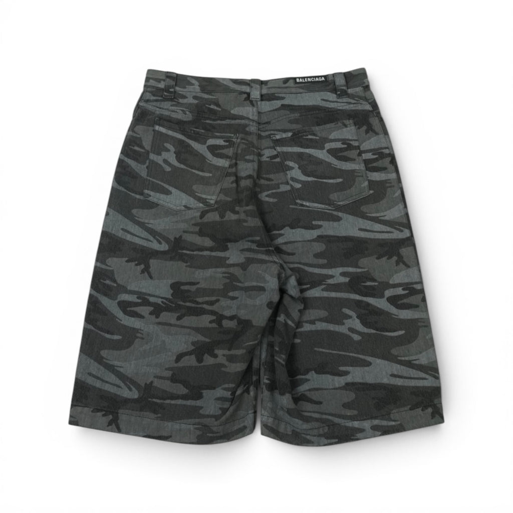 Balenciaga SS20 Camo Shorts