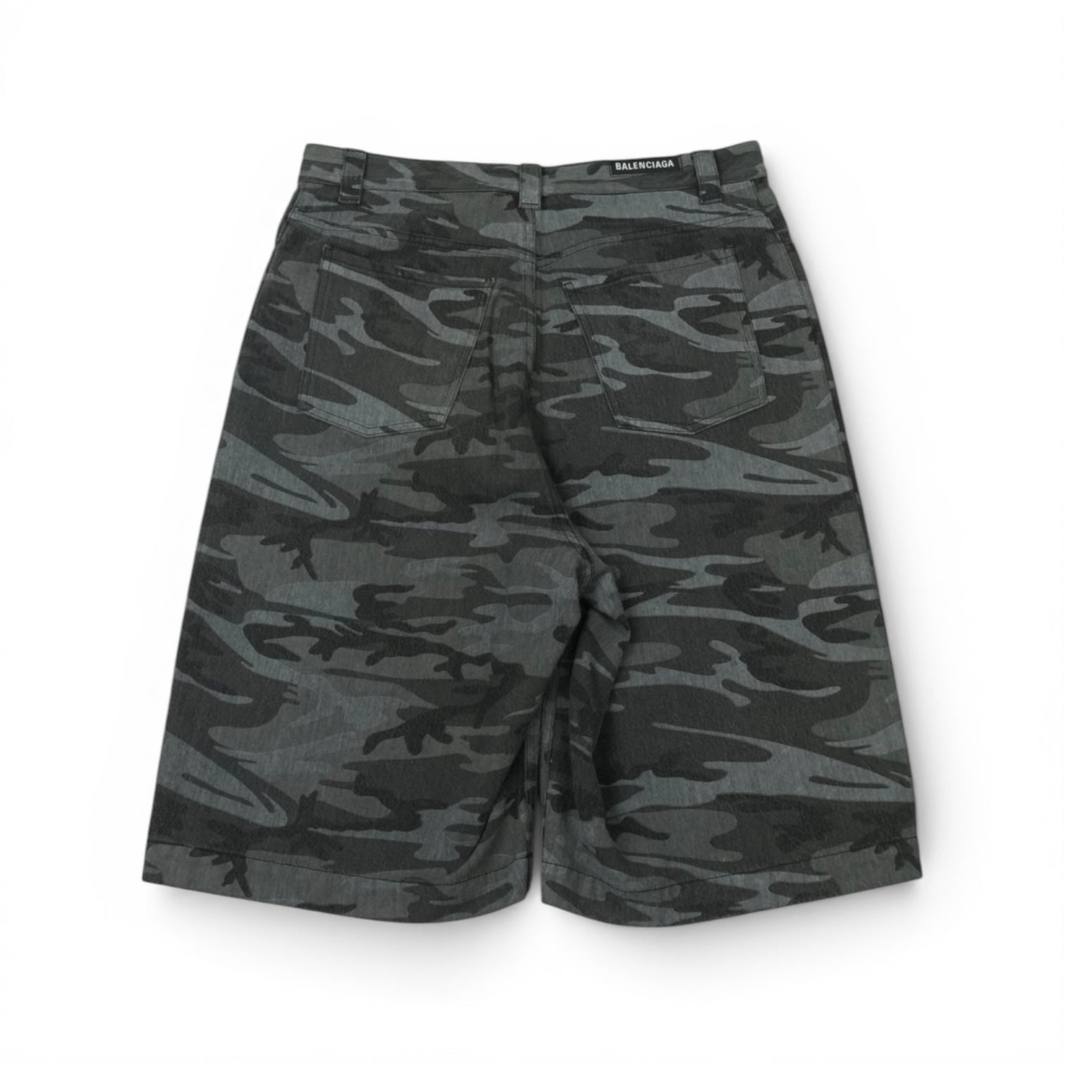 Balenciaga SS20 Camo Shorts