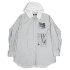 Raf By Raf Simons SS06 patches hooded shirt
