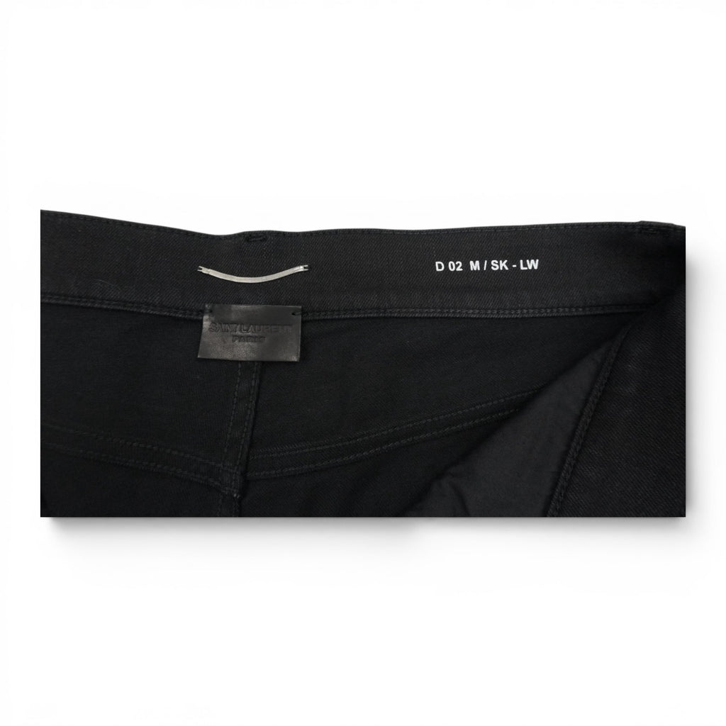 Saint Laurent 2022 waxed denim