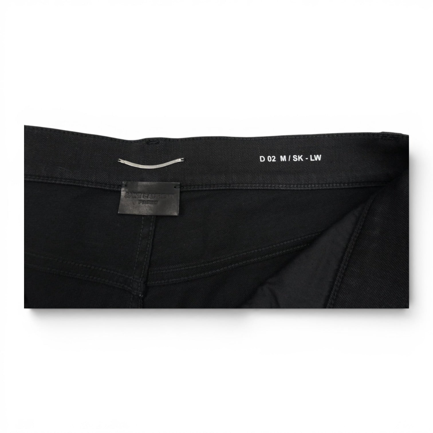 Saint Laurent 2022 waxed denim