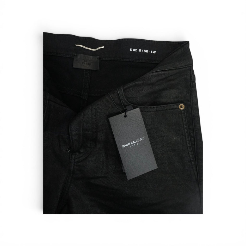 Saint Laurent 2021 waxed denim