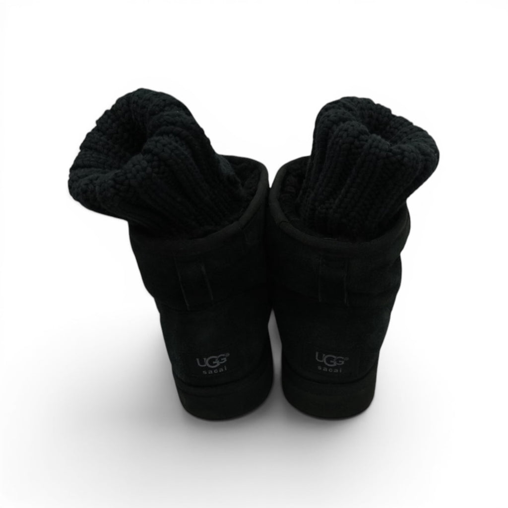 Sacai x Ugg built-in socks boots