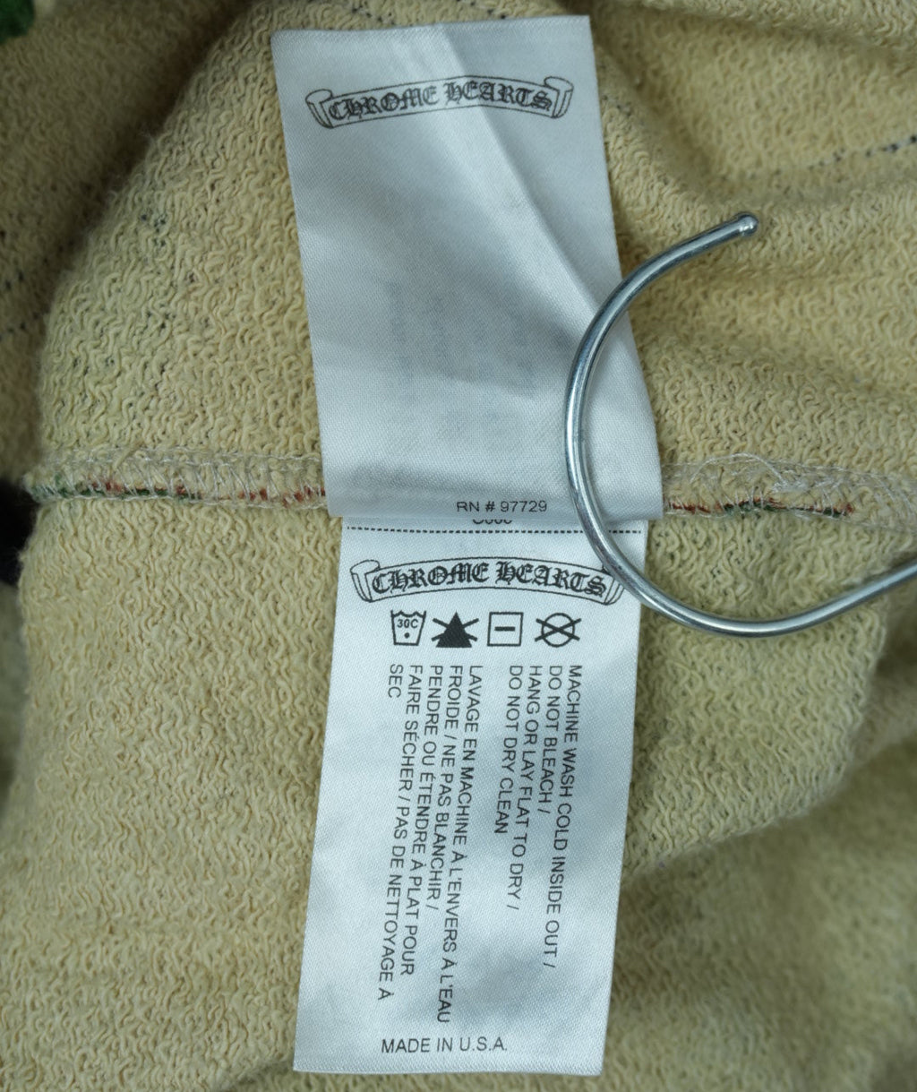 Chrome Hearts caution camo flared  sweatpants