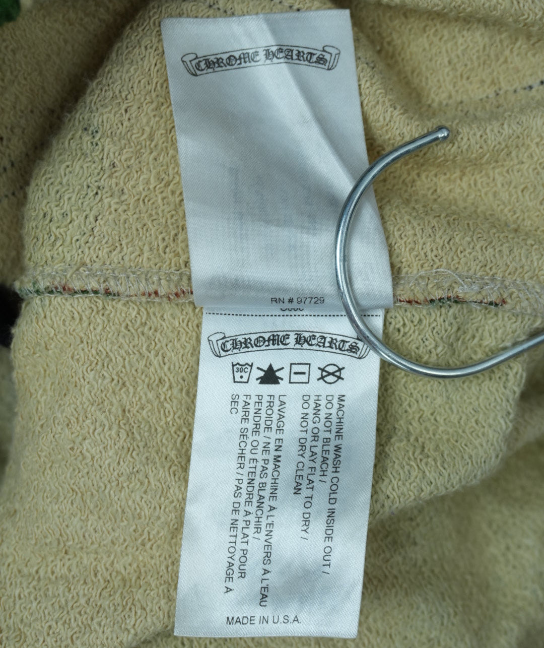 Chrome Hearts caution camo flared  sweatpants