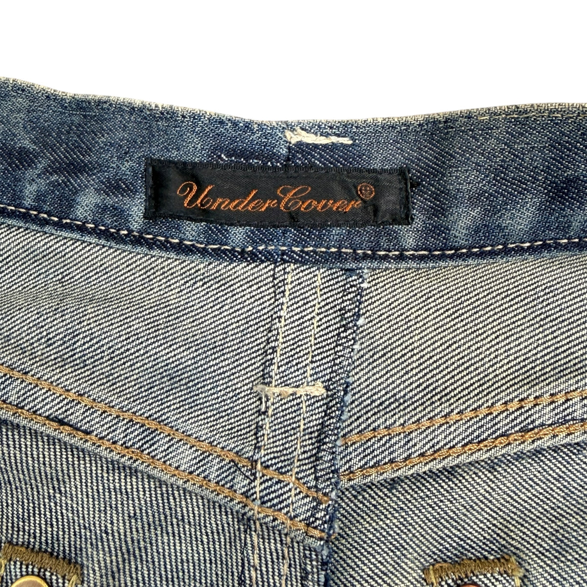 Undercover SS05 But Beautiful 60s Red Yarn Denim