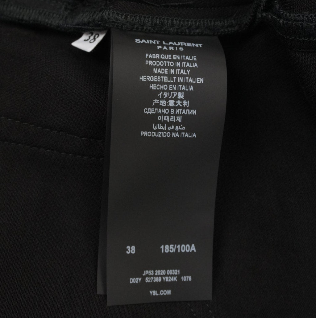Saint Laurent 2020 sample waxed denim