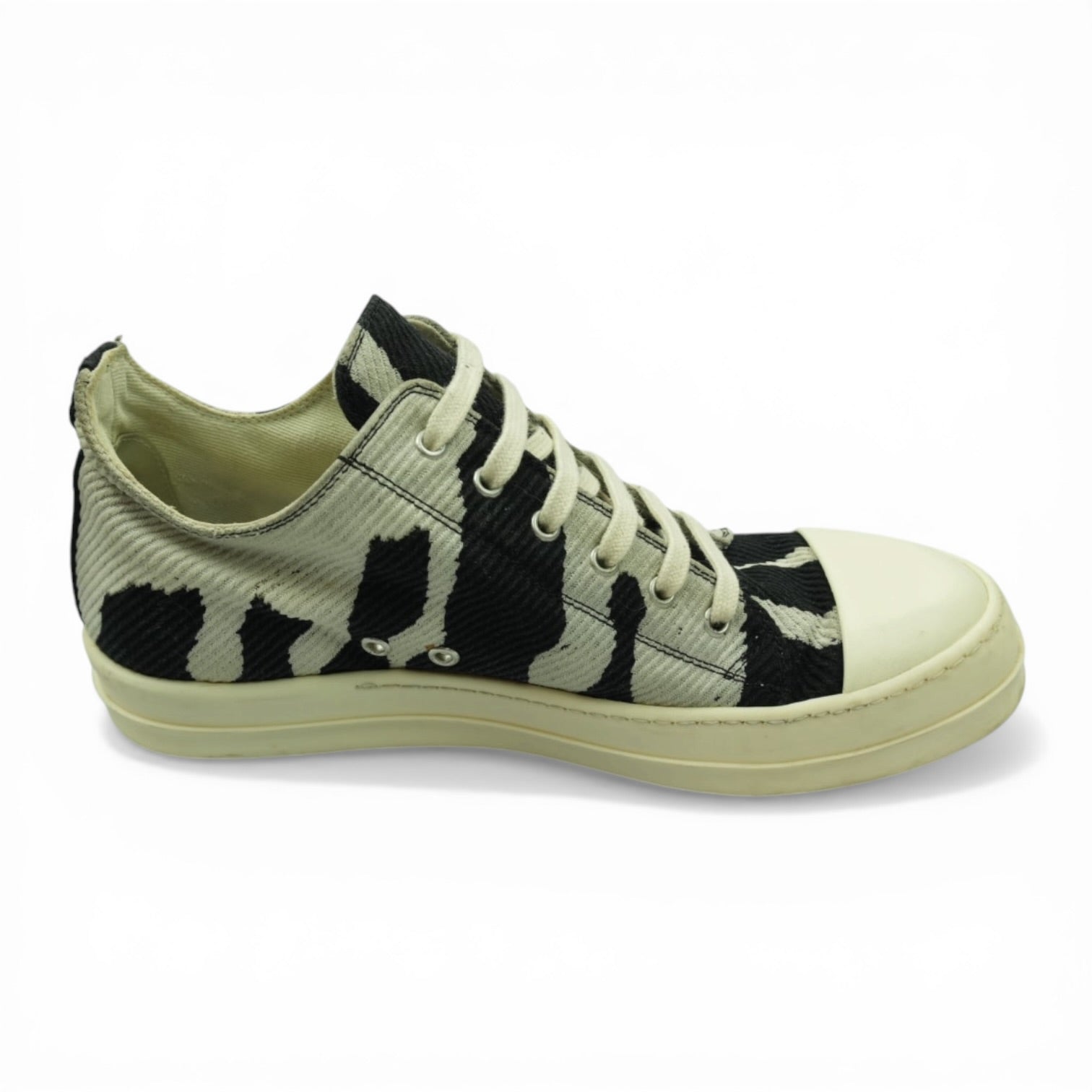 Rick Owens AW16 Mastodon bleach vomit ramones sneakers