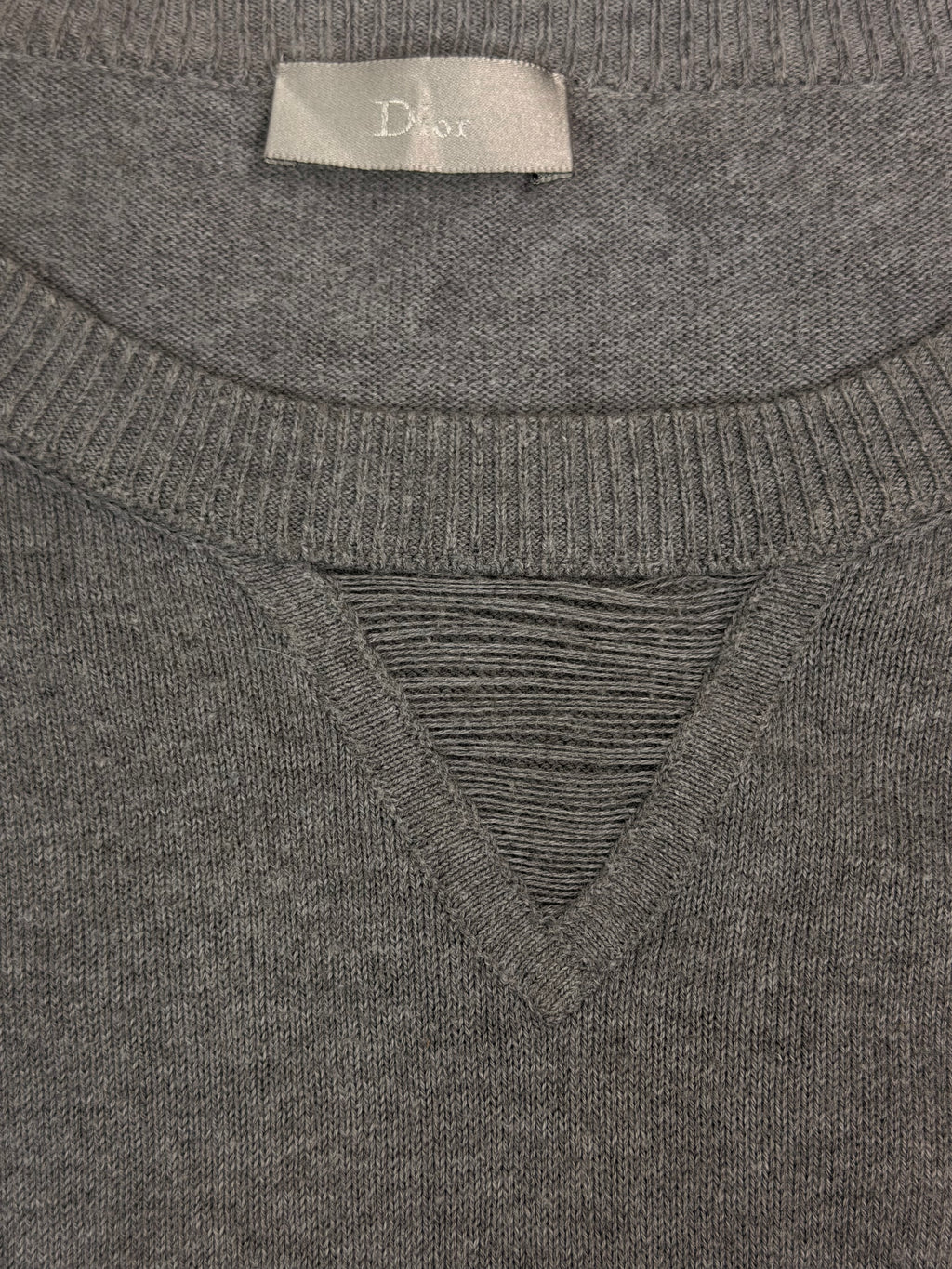 Dior SS07 We Look Good Together V-Neck Sweater