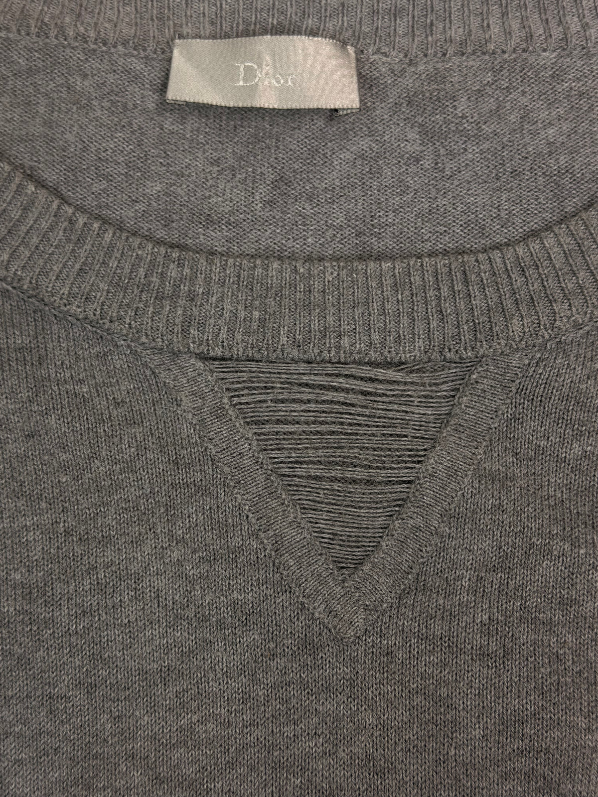 Dior SS07 We Look Good Together V-Neck Sweater
