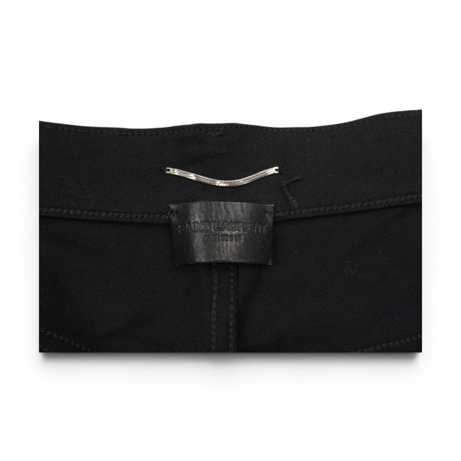 Saint Laurent 2020 sample waxed denim