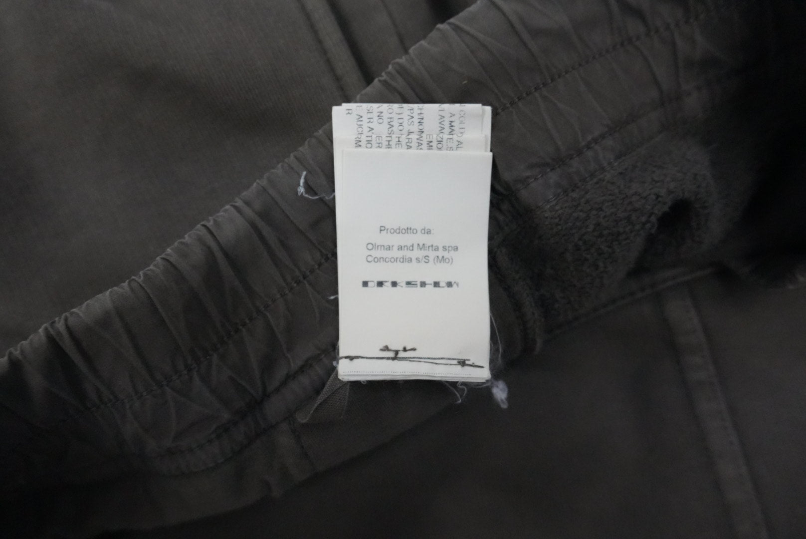 Rick Owens SS15 Faun pods shorts