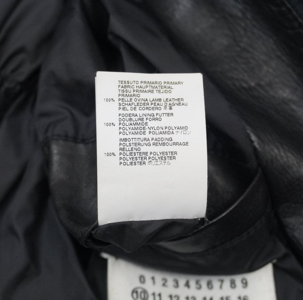Maison Margiela SS11 Astro Biker Leather Jacket