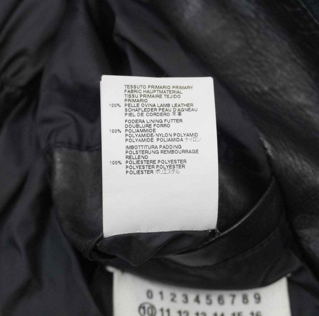 Maison Margiela SS11 Astro Biker Leather Jacket