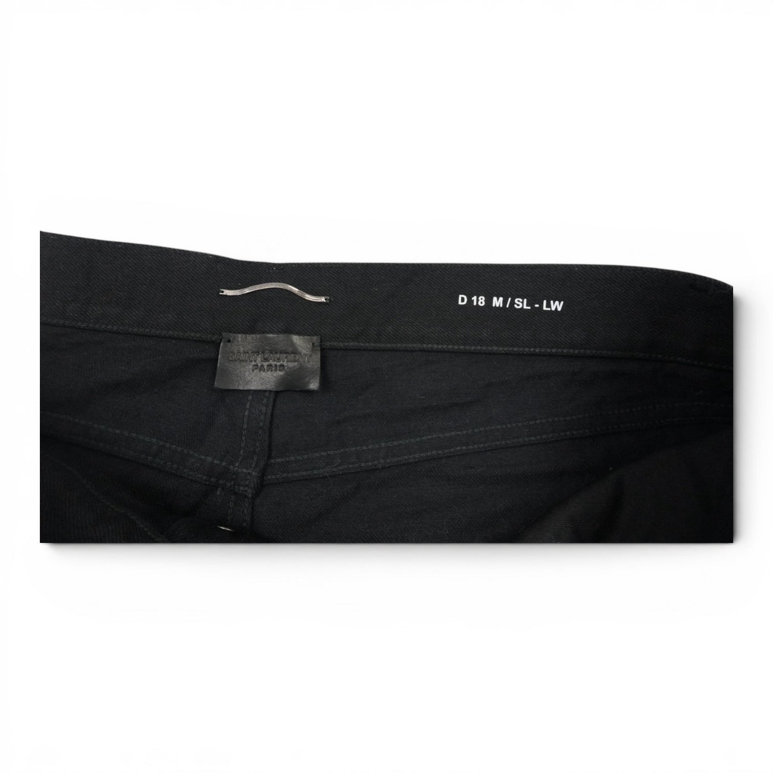 Saint Laurent 2021 waxed denim