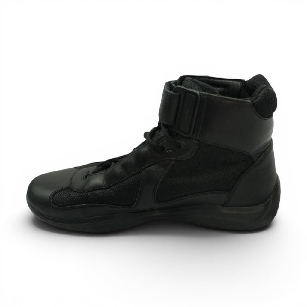 Prada americas cup high sneakers