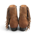Saint Laurent SS19 Lukas fringed boots
