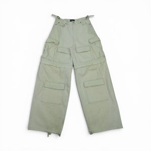 Balenciaga AW21 distressed white cargo