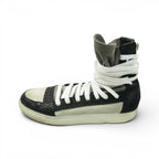 Kris Van Assche crocodile multilace sneakers