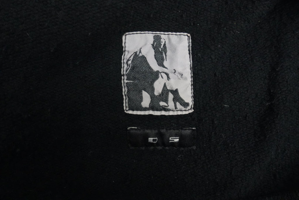 Rick Owens FW16 Mastodon bleach vomit sweatshirt