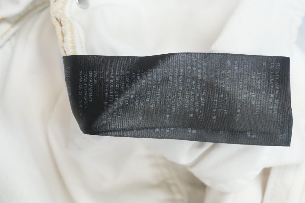 Balenciaga AW21 distressed white cargo
