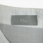 Dior SS06 semi transparent ribbed shirt