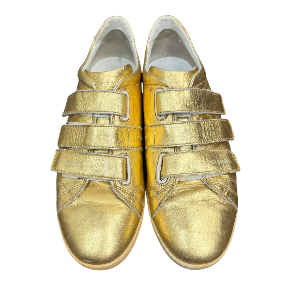 Dior AW07 Navigate Gold Straps Gats By Hedi Slimane
