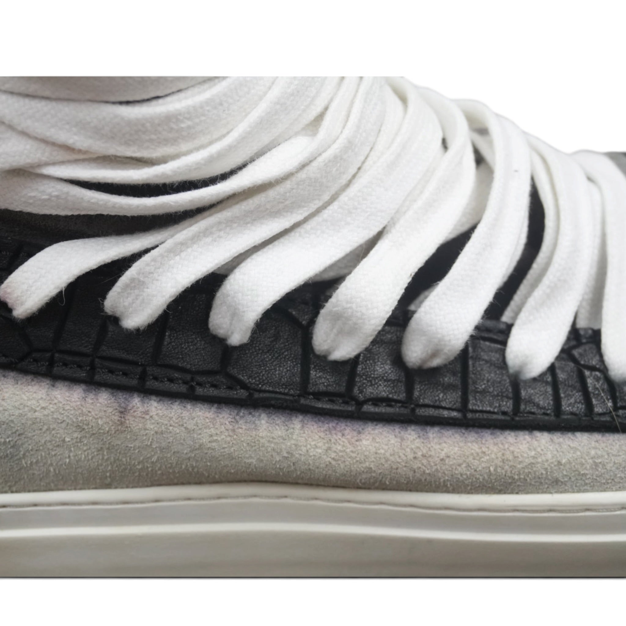 Kris Van Assche multilaces crocodile