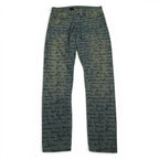 Dior SS15 script denim