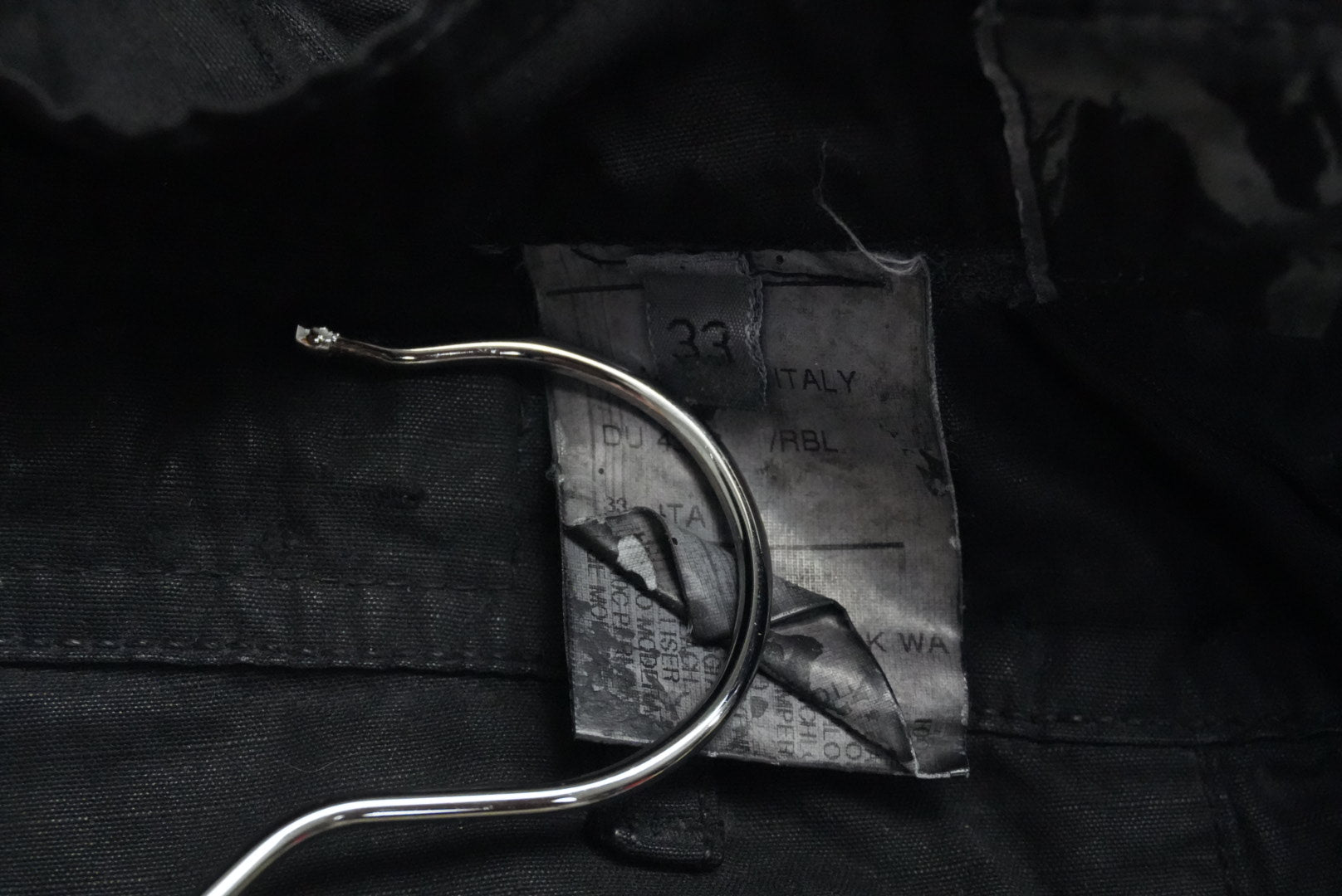 Rick Owens FW08 Stag ripstop waxed detroits