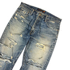Undercover SS05 But Beautiful 60s Red Yarn Denim