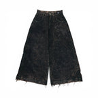 Sterling Ruby wide raver denim