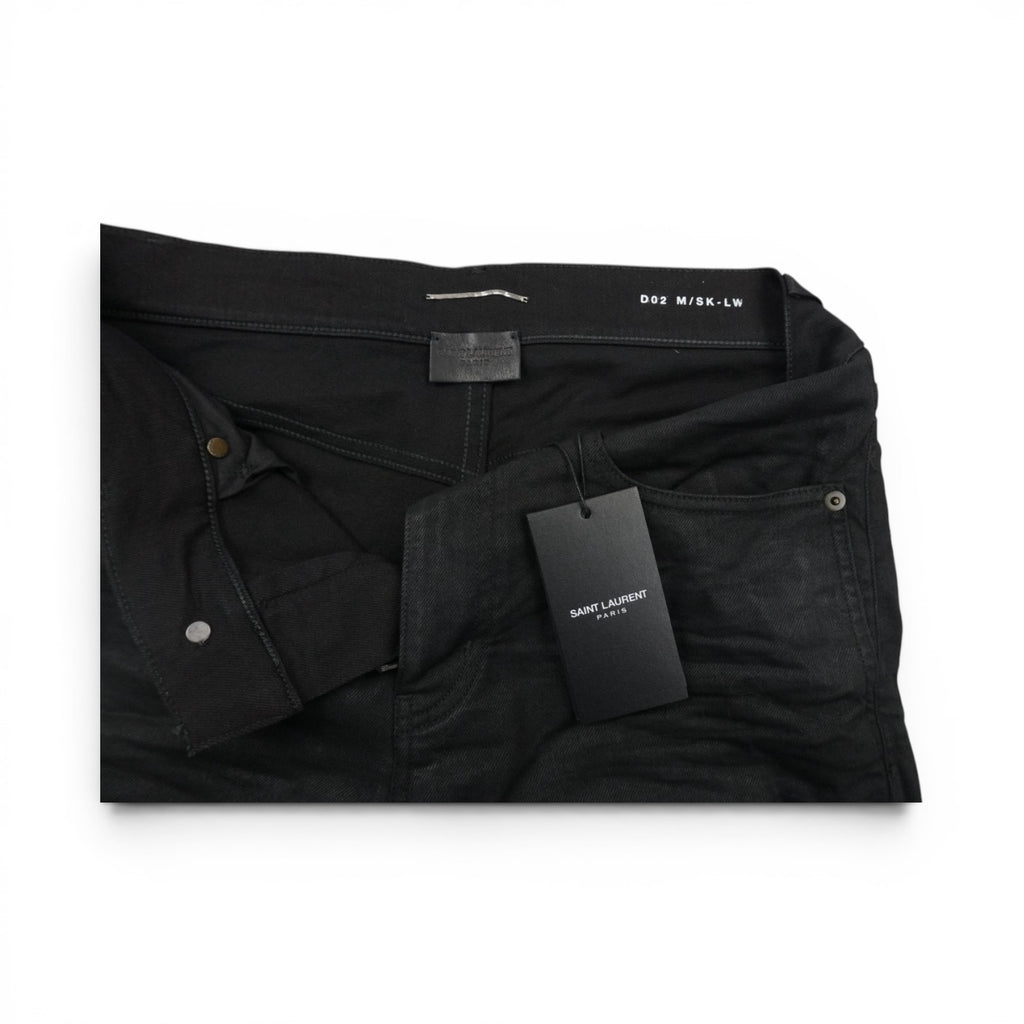 Saint Laurent 2021 waxed denim