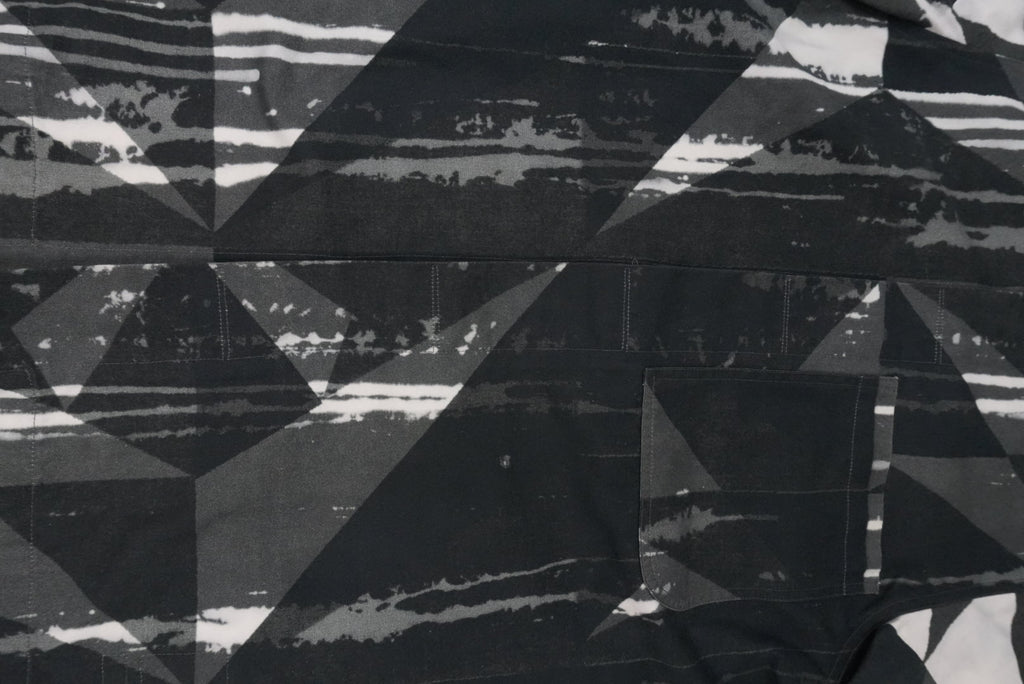 Rick Owens FW16 Mastodon geo camo shirt