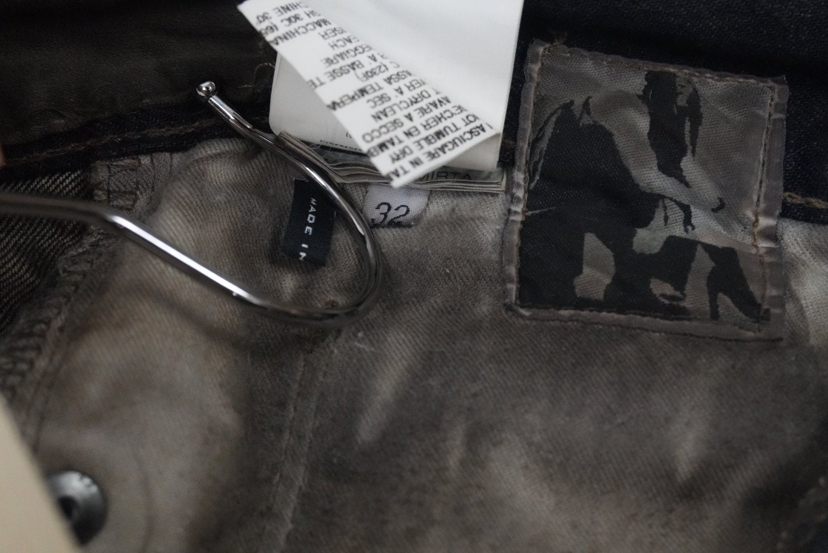 Rick Owens FW07 “Exploder” dust denim