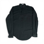 Dior AW06 high collar black shirt