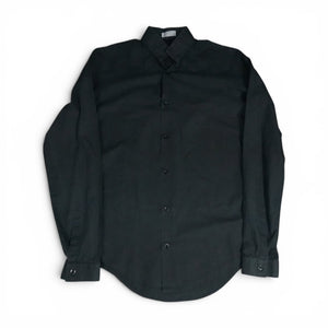 Dior AW06 high collar black shirt