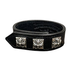 Chrome Hearts 3 Studs Button Snap Bracelet