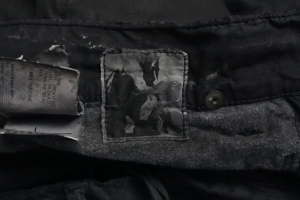 Rick Owens FW08 Stag ripstop waxed detroits