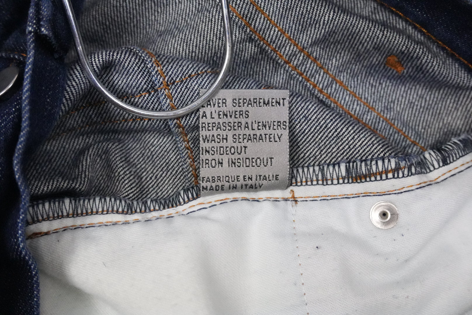 Dior MII raw denim